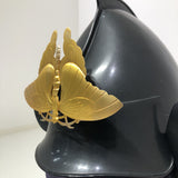 【O-021-K】Purple thread laced Iyo two-piece cuirass armor (helmet only)：紫糸威伊予二枚胴（兜のみ）