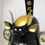 【O-032】Navy Blue Laced Chest-Covering Two-Piece Cuirass Armor：紺糸威胸取二枚胴具足