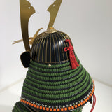 【O-019】Ancient Mugwort Thread Laced Small Plate Two-Piece Cuirass Armor：古代蓬糸威小札二枚胴具足