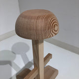 [A-013] Kabuto stand white wood (for adults)