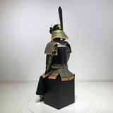 【O-032】Navy Blue Laced Chest-Covering Two-Piece Cuirass Armor：紺糸威胸取二枚胴具足