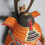 【O-004】Gold Small Plate Omodaka Laced Two-Piece Cuirass Armor"：金小札沢潟威二枚胴具足