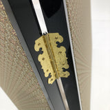 [B-146] Gold folding screen for kabuto (helmet) display.：金屏風 　兜飾り用