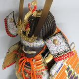 【O-004】Gold Small Plate Omodaka Laced Two-Piece Cuirass Armor"：金小札沢潟威二枚胴具足